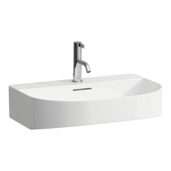 Praustuvas-dubuo Laufen SONAR, 600x420x145 mm, su 1 anga maišytuvui, su nušlifuota apačia 
